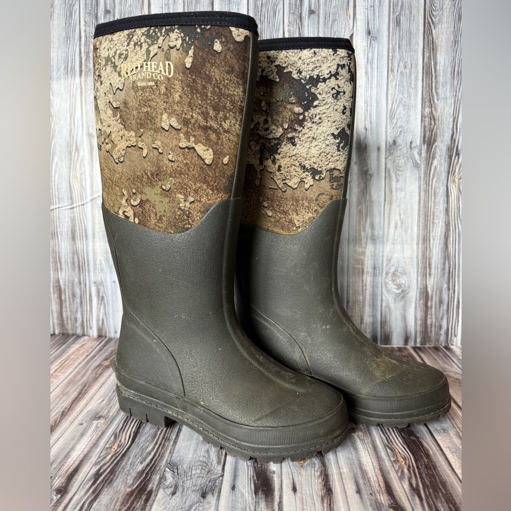 RedHead Camo Utility Waterproof Rubber Boots